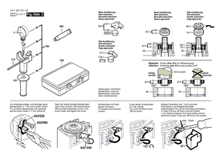 BOSCH Firmenschild | Ersatzteile f�r GBH 5 DCE | 1611110766