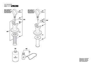 BOSCH F�hrungsplatte | Ersatzteile f�r GBH 5-38 X | 1611921001