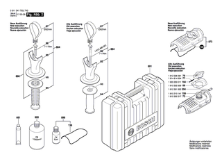 BOSCH Druckfeder | Ersatzteile f�r GBH 5-40 DE | 1614617003