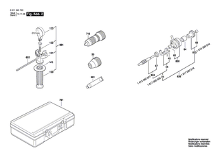 BOSCH Ausgleichscheibe 0,1 MM DICK | Ersatzteile für GBH 4-top | 1610134005