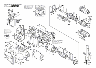 BOSCH Blechschraube DIN7981-ST3,9x16-C-Z | Ersatzteile für GBH 24 VFR | 2912401019