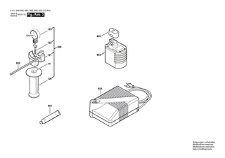 BOSCH Blechschraube DIN7981-ST3,9x16-C-Z | Ersatzteile für GBH 24 VFR | 2912401019