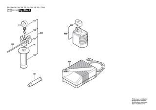 BOSCH Hinweisschild | Ersatzteile f�r GBH 24 VFR | 1611110A36