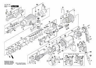 BOSCH Sprengring DIN 7993-A22 | Ersatzteile für GBH 2-26 RE | 2916540012