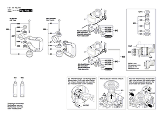 BOSCH Schalter | Ersatzteile für GSH 11 E | 1617200048