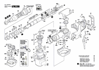 BOSCH Schläger | Ersatzteile für GSH 388 | 1618710073