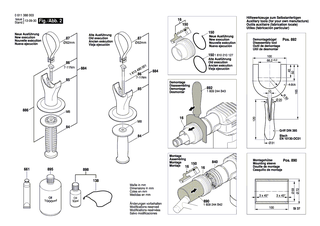 BOSCH Schläger | Ersatzteile für GSH 388 | 1618710073
