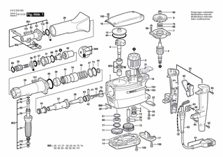 BOSCH Innensechskantschraube DIN 912-M8x25-8.8 | Ersatzteile für Bohrhammer | 2910141244