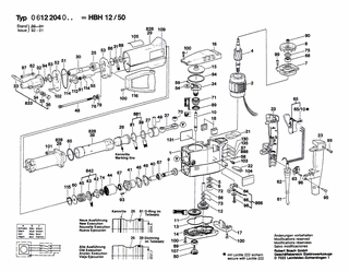 BOSCH Getriebegehäuse | Ersatzteile für HBH 12/50 | 1615806064