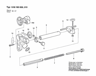BOSCH Sechskantmutter DIN 985-M4-8 | Ersatzteile für Absaugvorrichtung | 2915061002