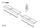 BOSCH Gummistreifen 1400 MM | Ersatzteile für F | 2601010044