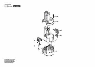 BOSCH Batteriegehäuse | Ersatzteile für Einschub-Akkupaket | 2605190196