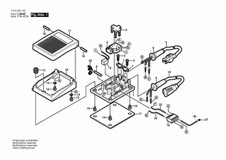 BOSCH Netzanschlussleitung EU ca. 1,8m 2 x 1mm H05 VV-F | Ersatzteile für Fussschalter | 2615295006
