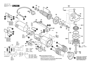 BOSCH GWS 850C - 06013787AB