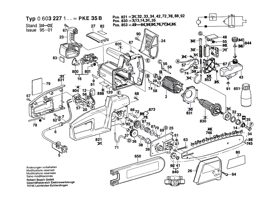 BOSCH PKE 35 B - 0603227103