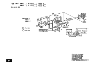 BOSCH ANGLE GRINDER - 0601331903