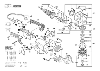 BOSCH GWS 22 - 230 H - 3601H82L00