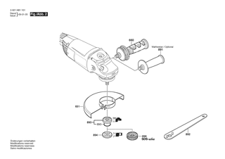 BOSCH GWS 22-230 H - 3601H82X01