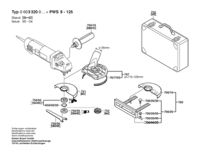 BOSCH PWS 9-125 - 0603320903