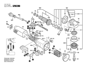 BOSCH GWS 14-125 CE - 0601805708