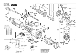 BOSCH GWS 9-125 - 3601G9C000