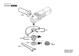 BOSCH PWS 8-125 CE - 0603375903