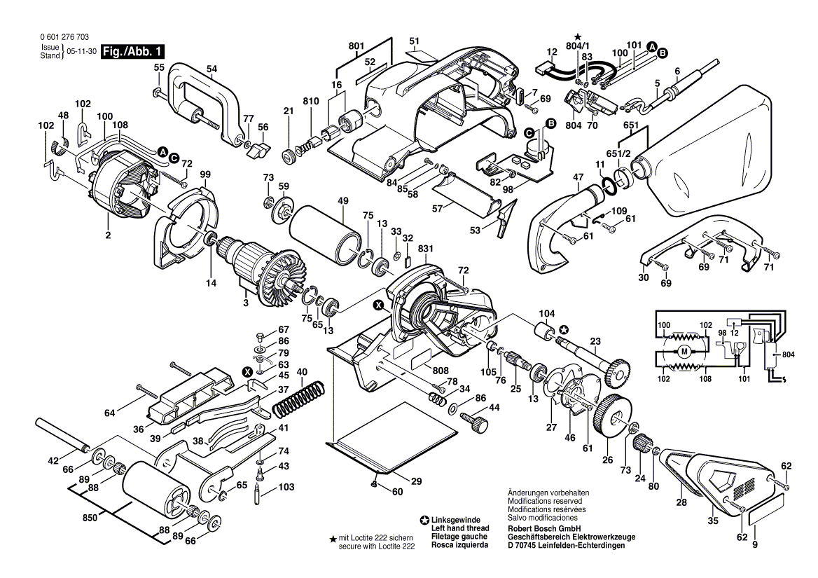 BOSCH GBS 100 AE - 0601276703