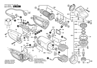 BOSCH GWS 23-230 JS - 0601754978