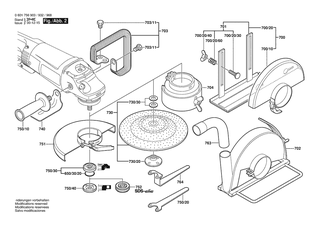 BOSCH GWS 25-230 J - 0601756903