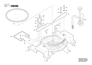 BOSCH GCM 80 SJ - 3601M19001