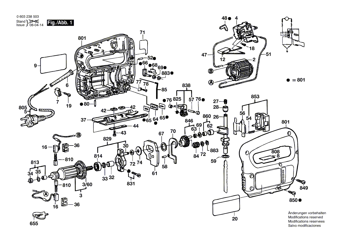 BOSCH PST 50 PE - 0603238503