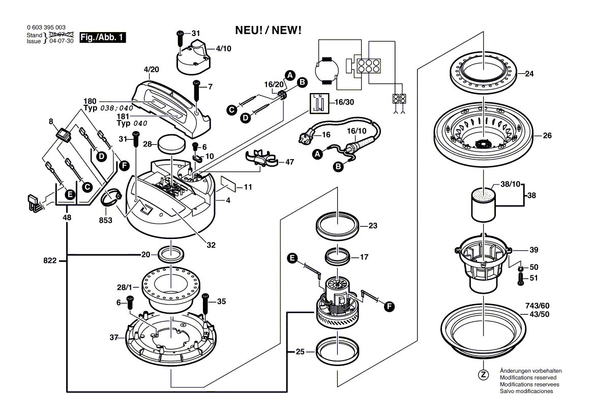 BOSCH PAS 11-21 - 0603395008