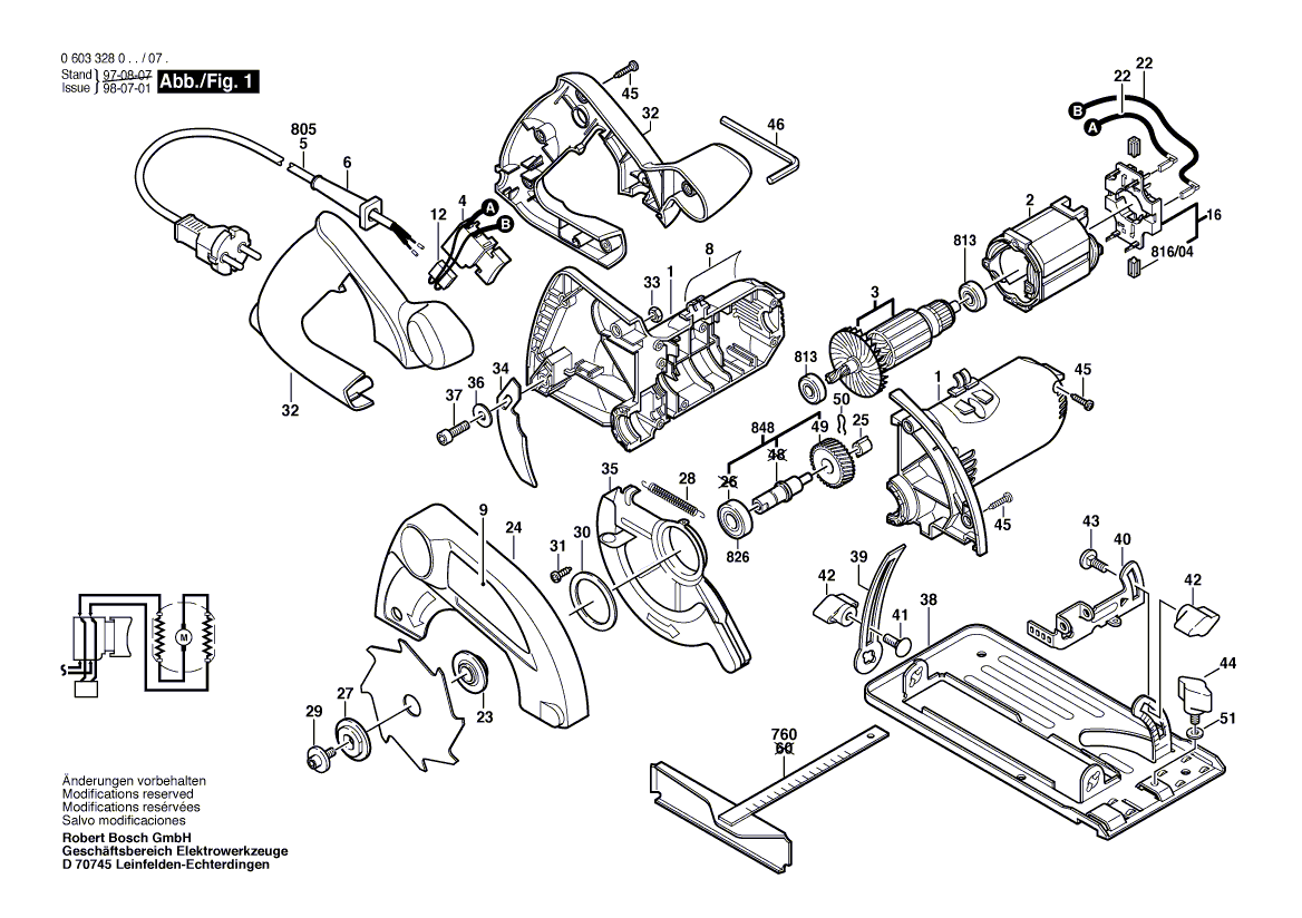 BOSCH PKS 40 - 0603328008