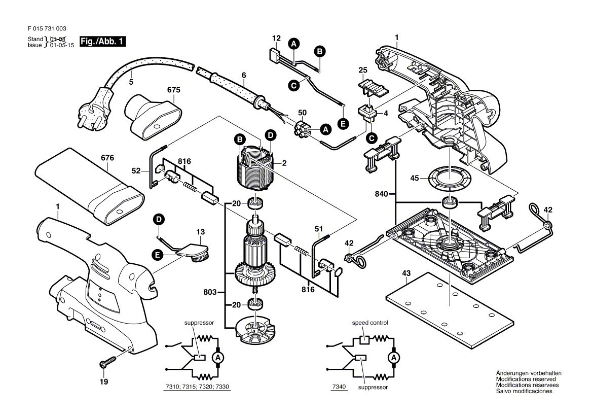 BOSCH 7315 - F0157315A1