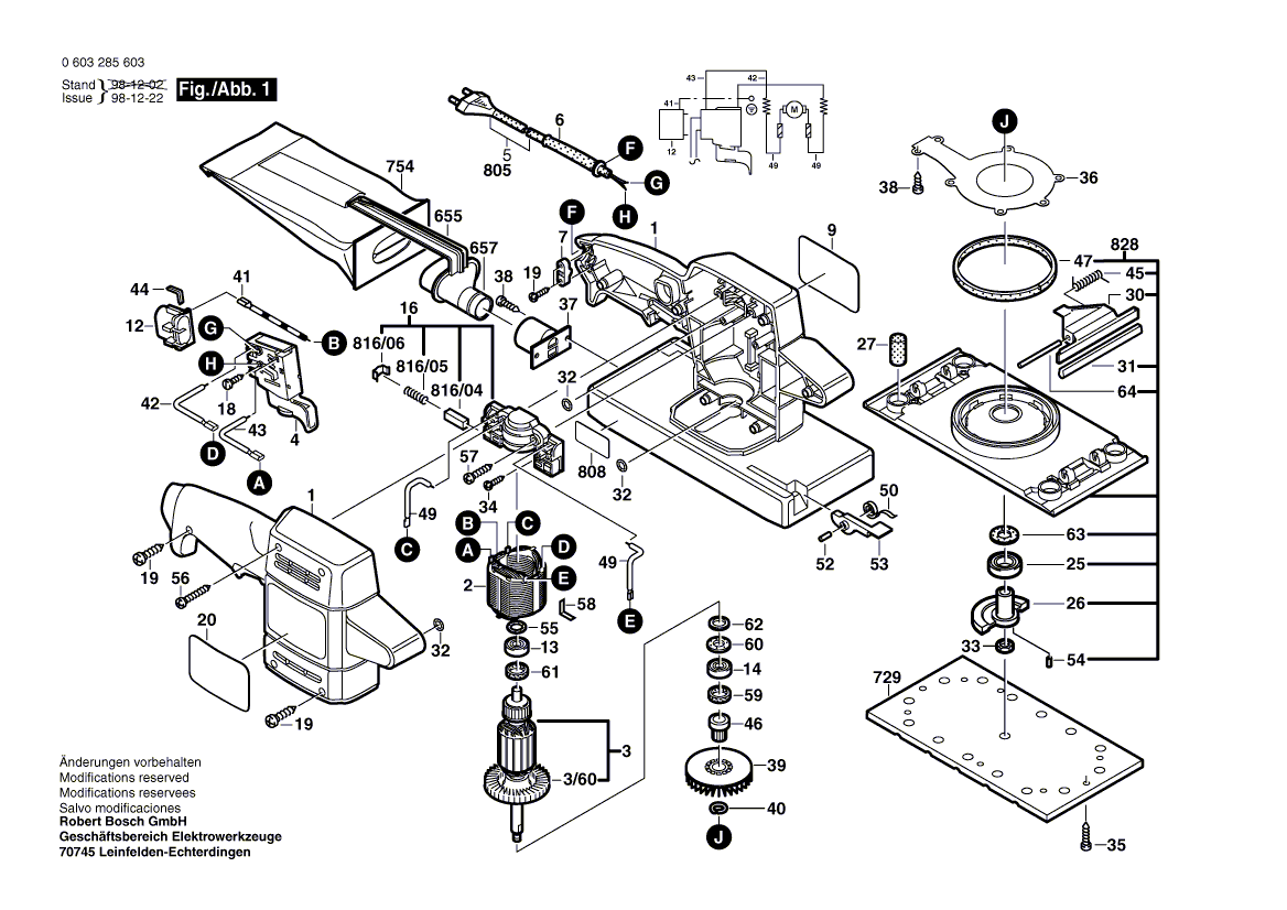 BOSCH PSS 28 AE - 0603285603