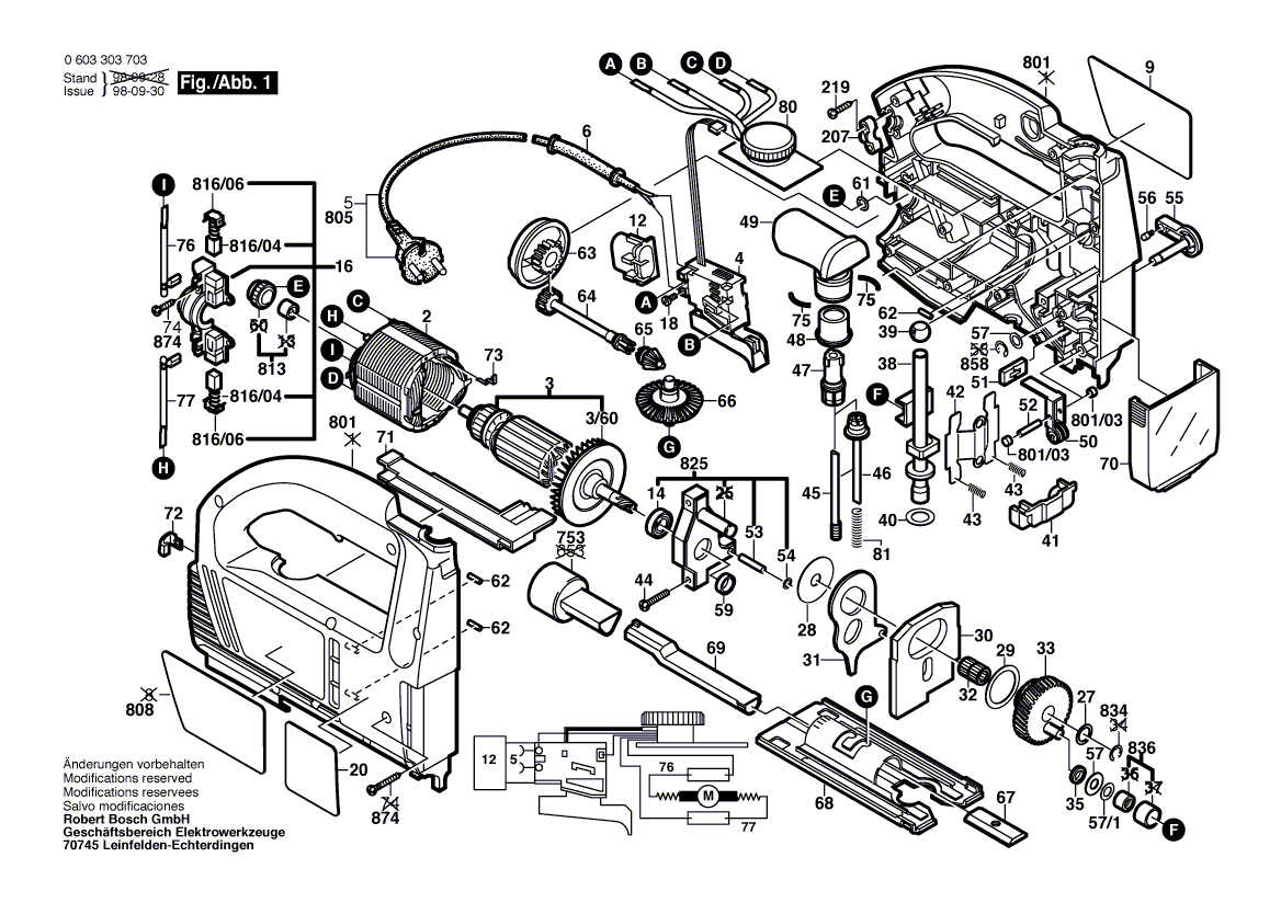 BOSCH PST 800 PAC - 0603303703