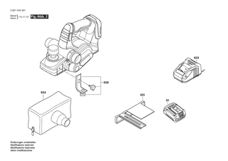 BOSCH GHO 18V LI - 3601EA0301