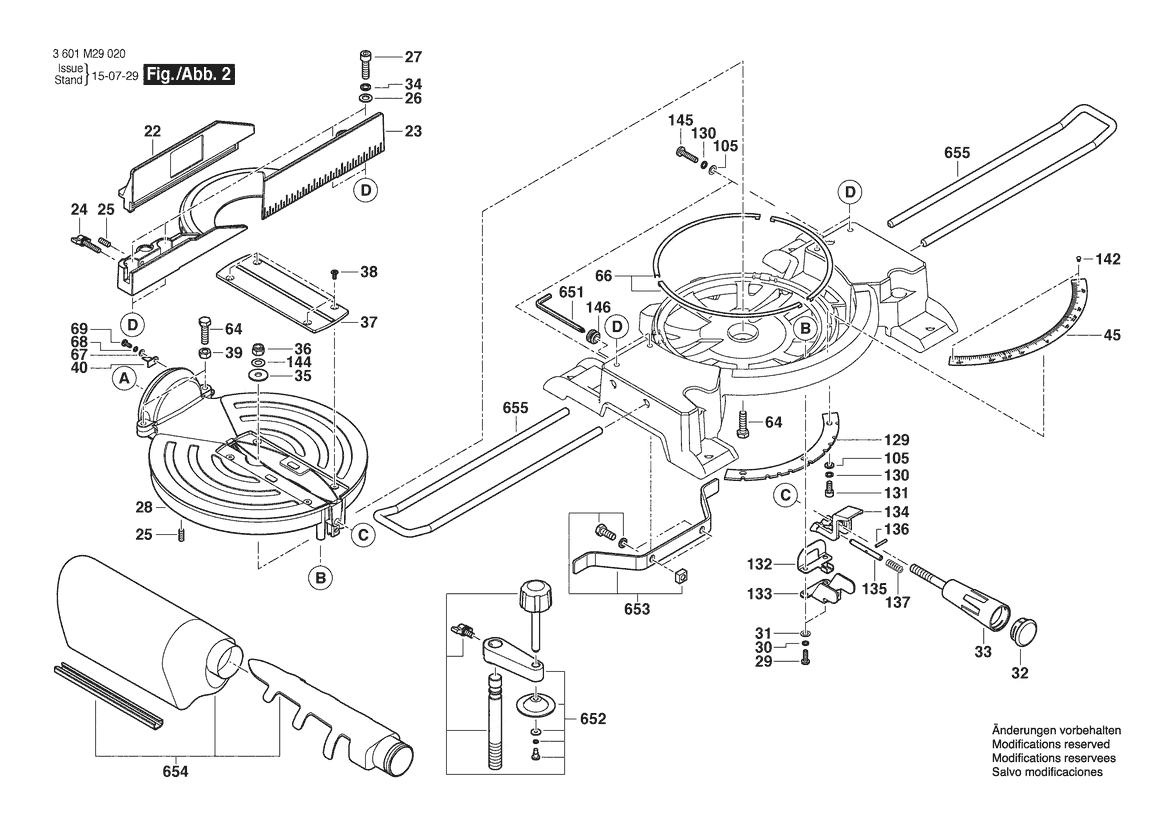 BOSCH GCM 10 MX - 3601M29020