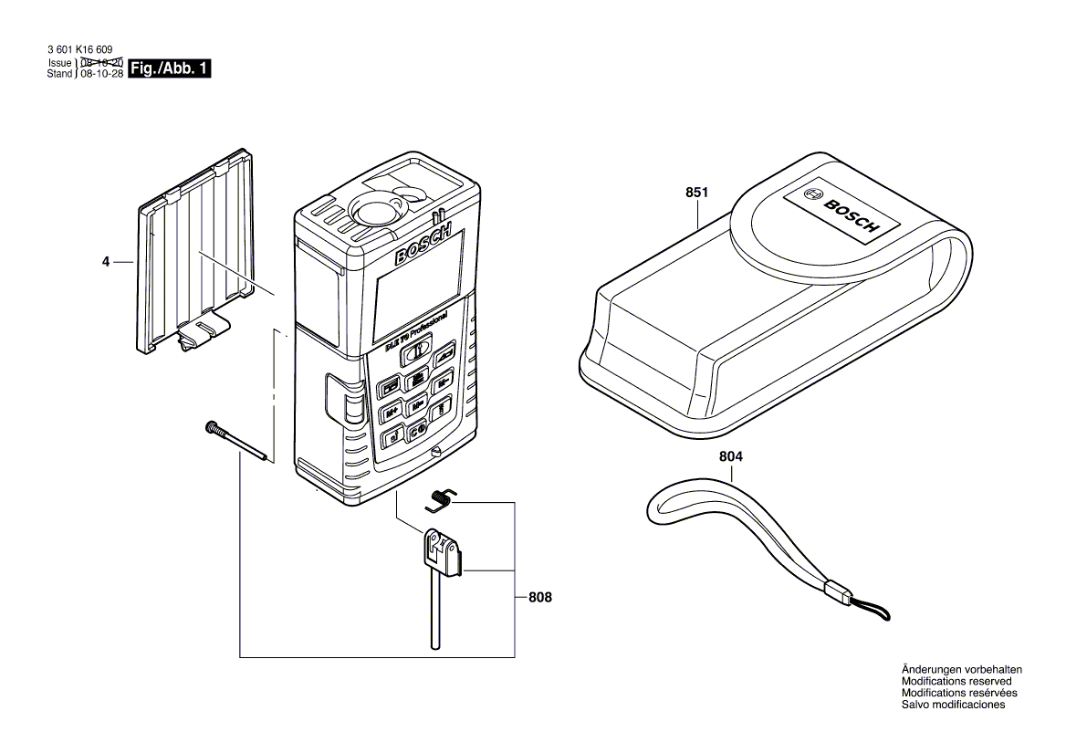 BOSCH DLE 70 - 3601K16609