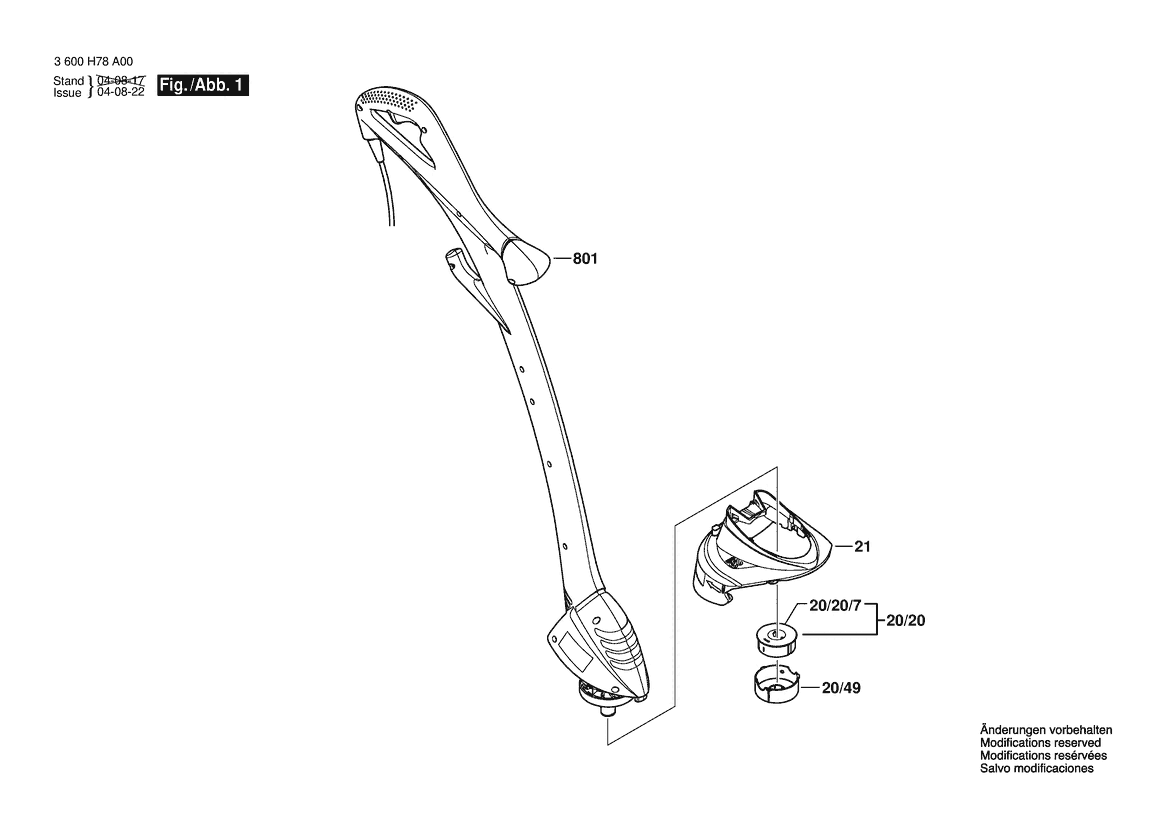 BOSCH ART 2300 EASYTRIM - 3600H78A02