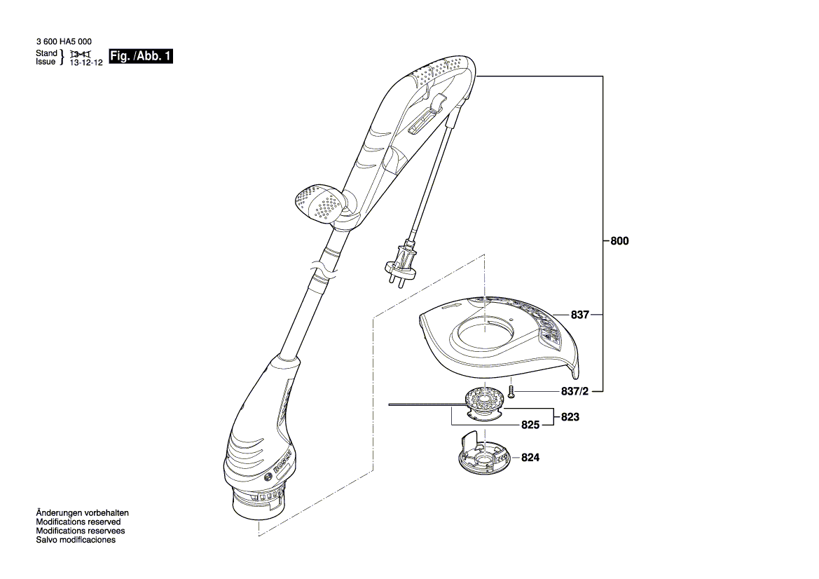 BOSCH ART 2300 - 3600HA5002