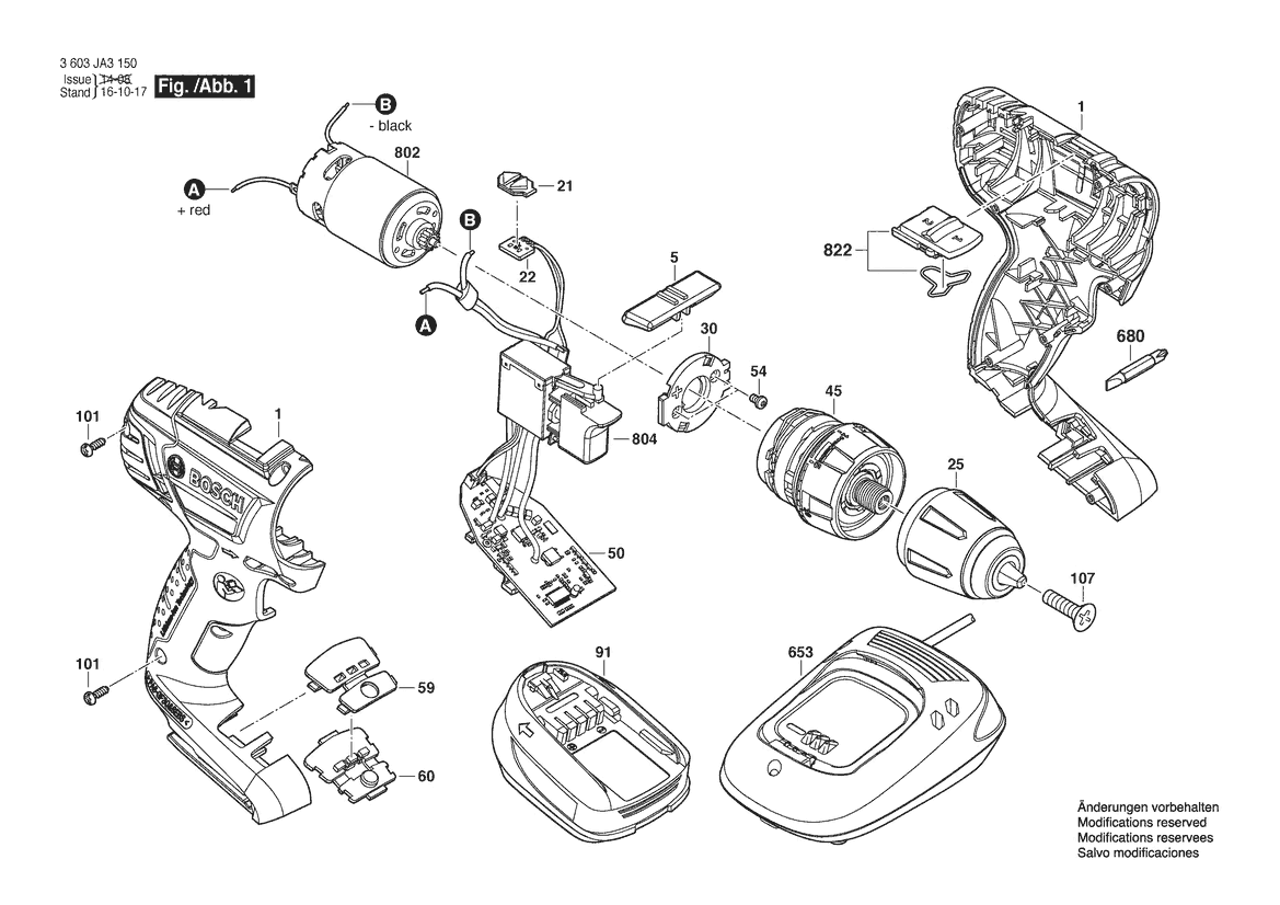 BOSCH PSB 1800 LI-2 - 3603JA3350