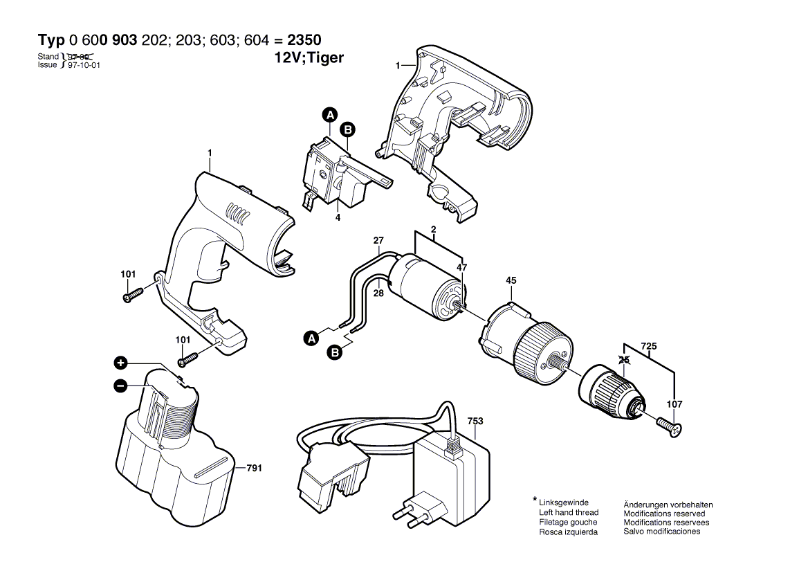 BOSCH 2350 T - 0600903604