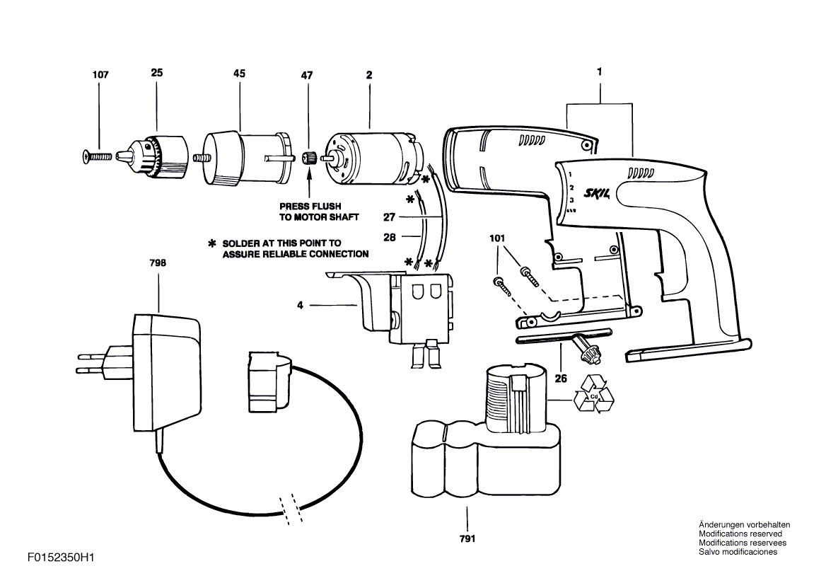 BOSCH 2350 HA - F0152350U1