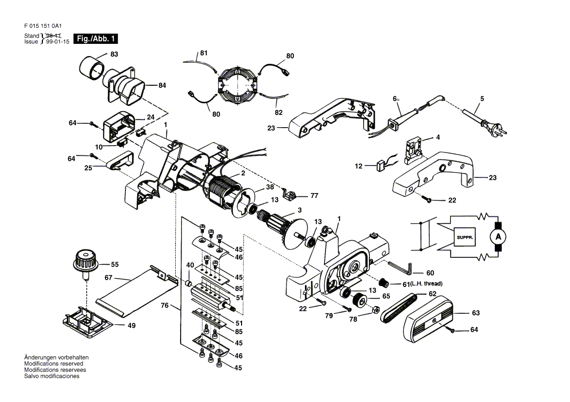 BOSCH 1510H1 - F0151510A1