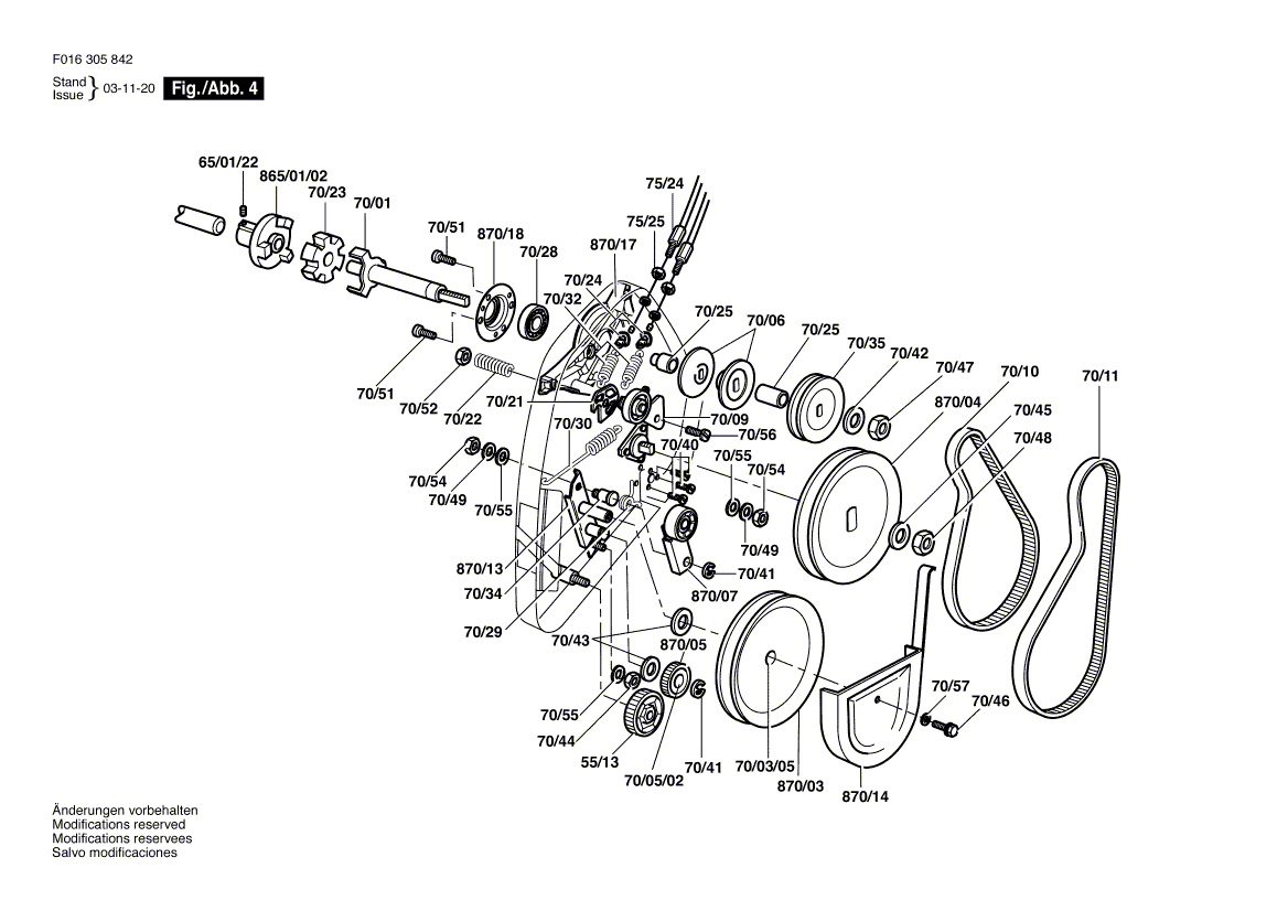 BOSCH CLASSIC PETROL 35S - F016305803
