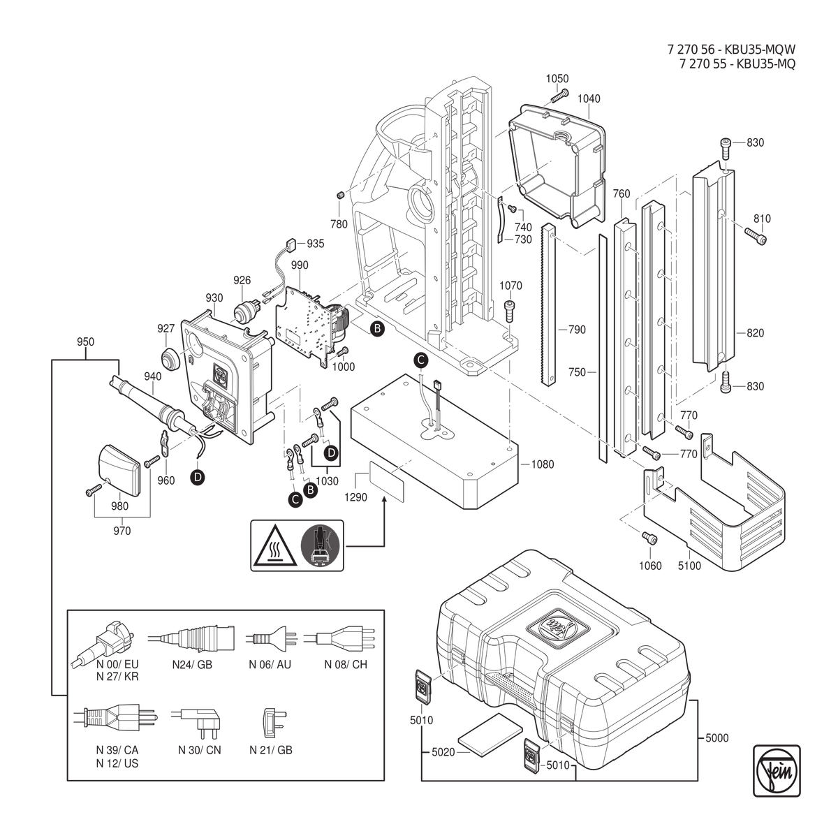 FEIN KBU 35 MQW (50/60Hz, 220/230V) - 72705600230