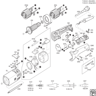FEIN AStxe 649-1 (50Hz, 230V) - 72342300230