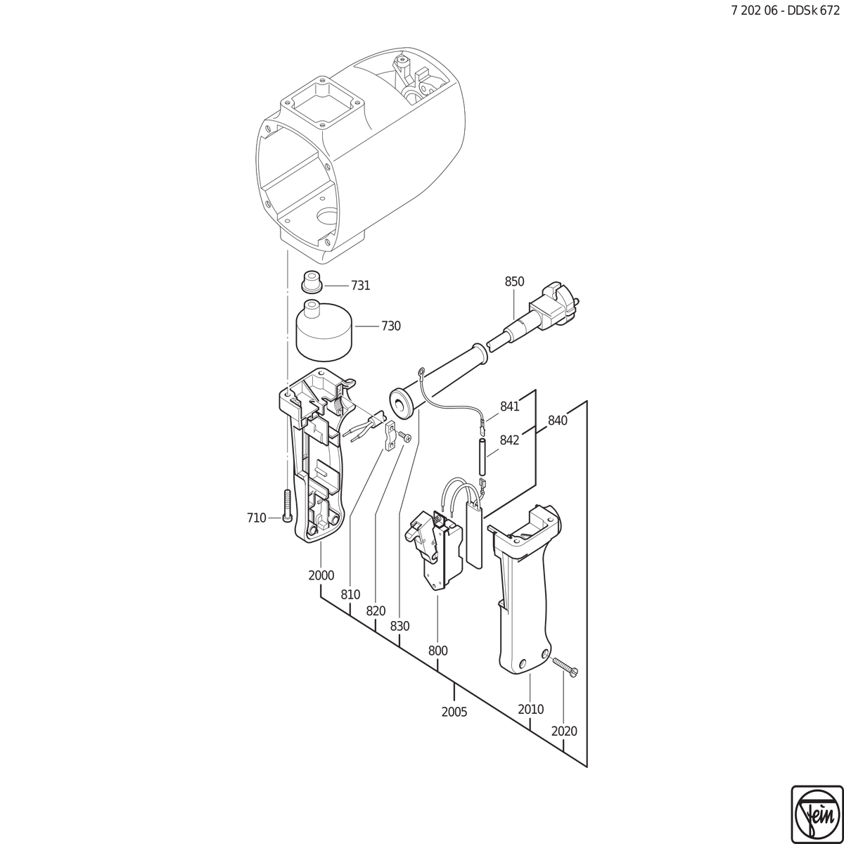 FEIN DDSk 672 (50/60Hz, 220/230V) - 72020600229