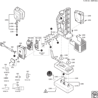 FEIN KBM 65 U (50/60Hz, 220/230V) - 72704300230